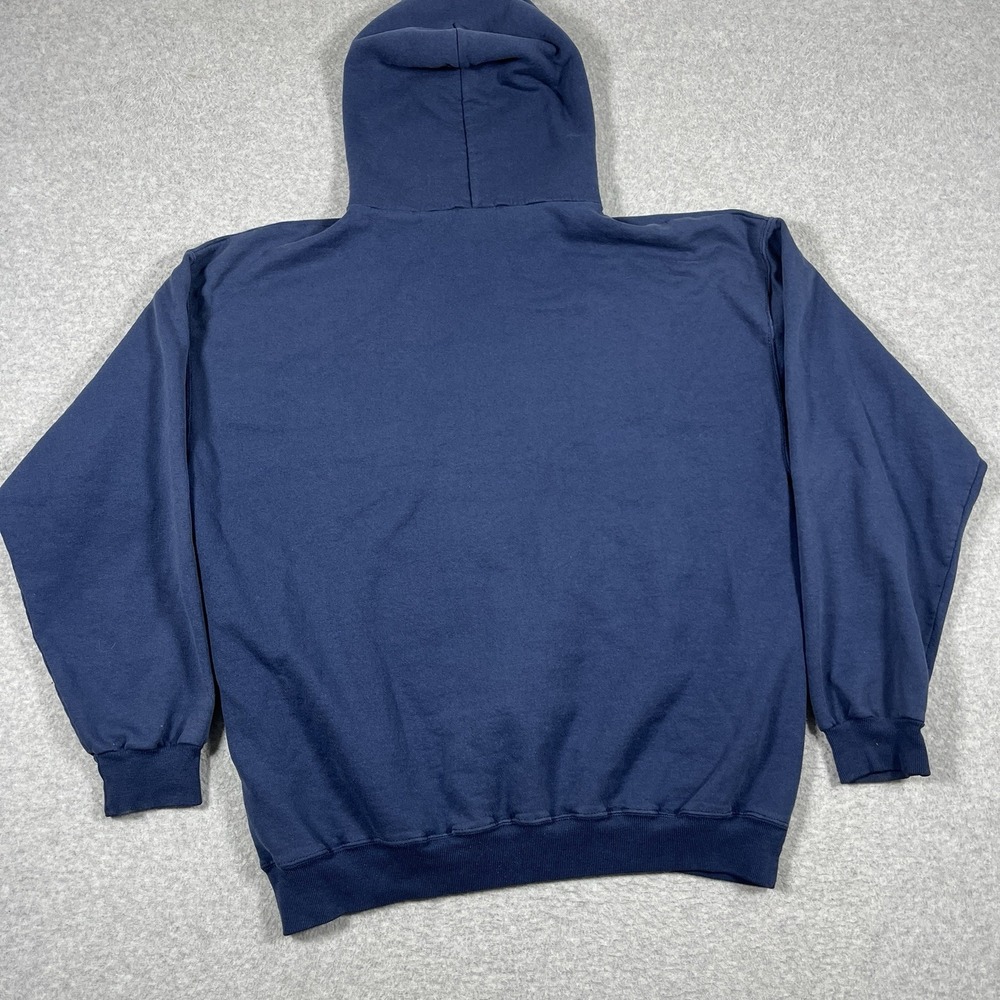Vintage Champion Hoodie Mens XL Blue MIT University College Pullover Y2K Graphic - Picture 8 of 9